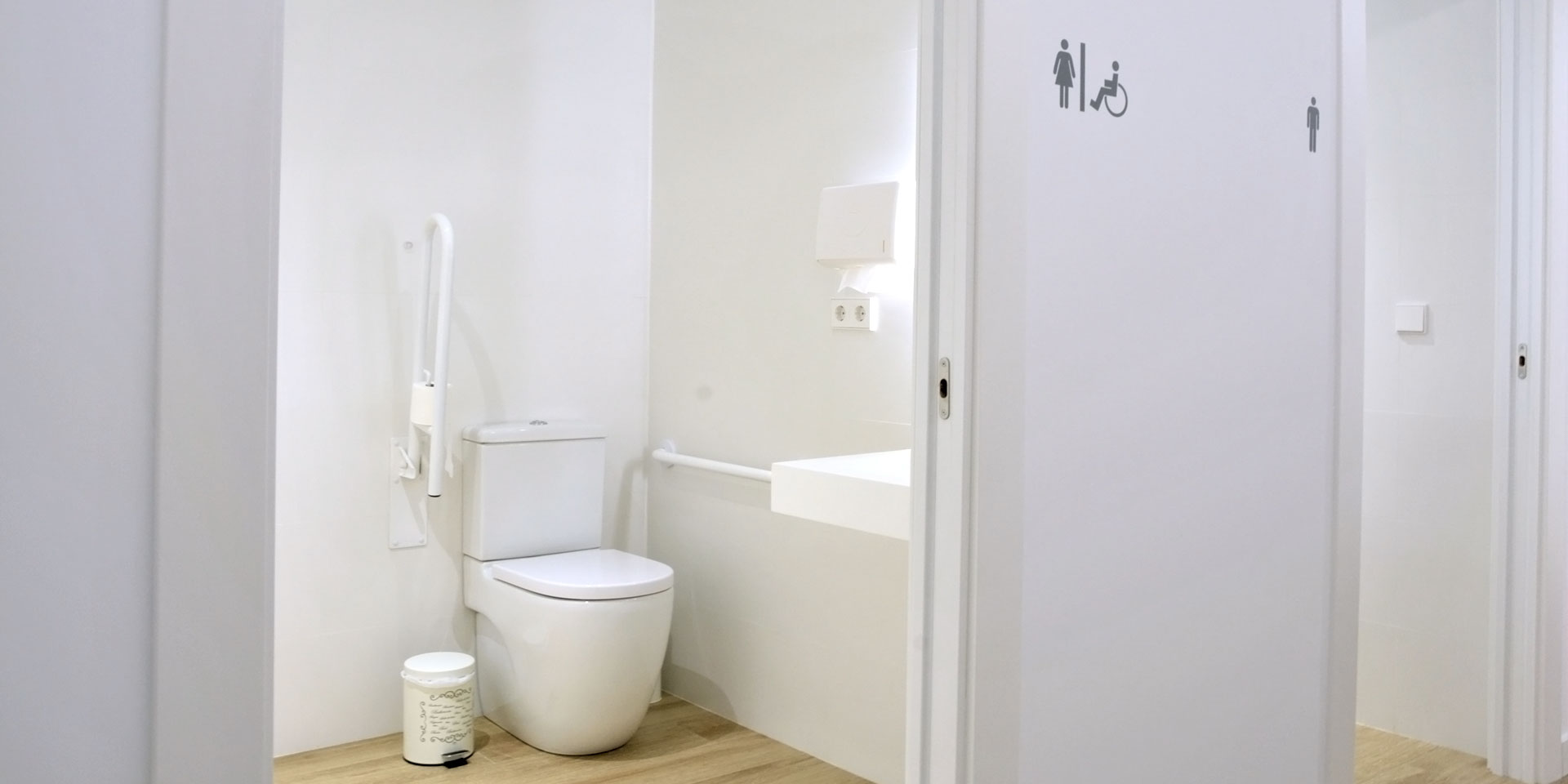 Centro adaptado para personas con movilidad reducida